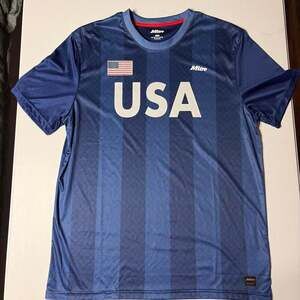 Men's Blue and Navy Jersey